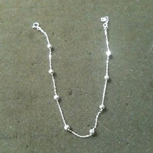Sterling Silver anklet 10"